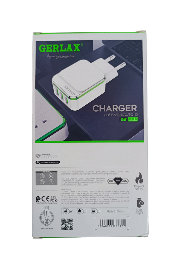 شارژر میکرو جرلاکس (پک کامل) مدل GA11
